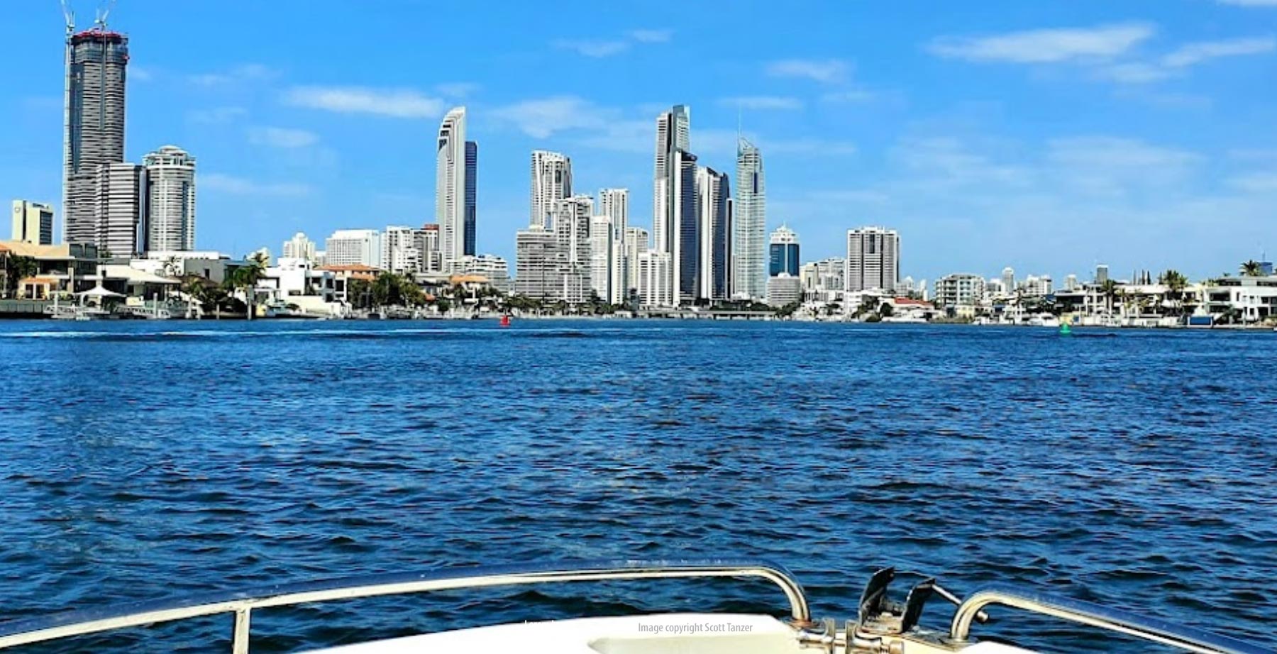 Surfers Paradise skyline from Nerang River, Gold Coast